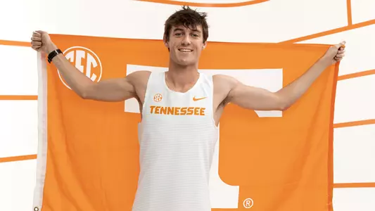 KNOXVILLE, TN - January 06, 2022 - Joe Hoots of the Tennessee Volunteers portrait taken during Photo Day in Knoxville, TN. Photo By Andrew Ferguson/Tennessee Athletics