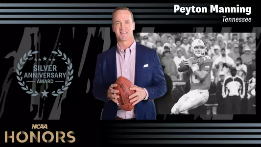 Peyton Manning NCAA Silver Anniversary Award