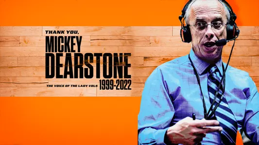 Mickey Dearstone retirement graphic