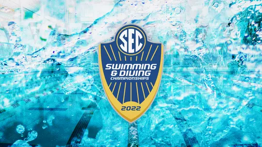 2022 SEC Swimming & Diving Championships Central Graphic