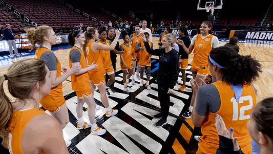 Kellie Harper NCAA Sweet 16 Practice