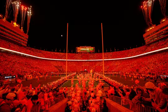 Running through the T