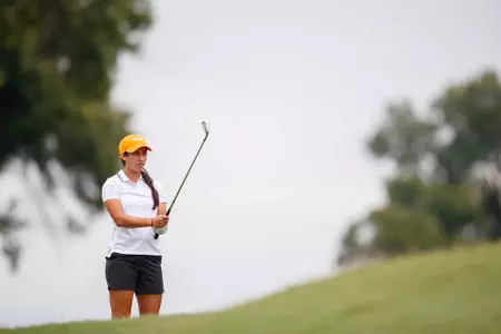 KNOXVILLE, TN - September 20, 2021 - Vanessa Gilly of the Tennessee Lady Volunteers during round one of the Mercedes-Benz Collegiate Championship at Cherokee Country Club in Knoxville, TN. Photo By Caleb Jones/Tennessee Athletics