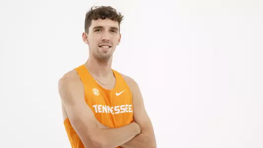 KNOXVILLE, TN - September 06, 2022 - Dylan Jacobs of the Tennessee Volunteers portrait taken in Knoxville, TN. Photo By Kate Luffman/Tennessee Athletics