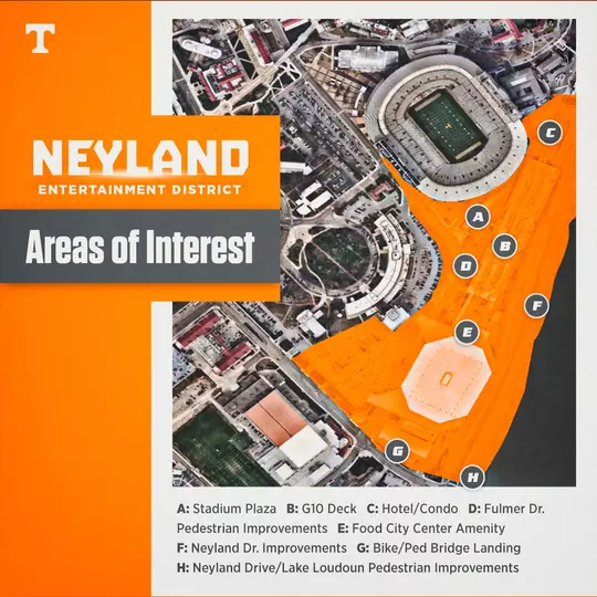 Neyland Entertainment Areas of Interest