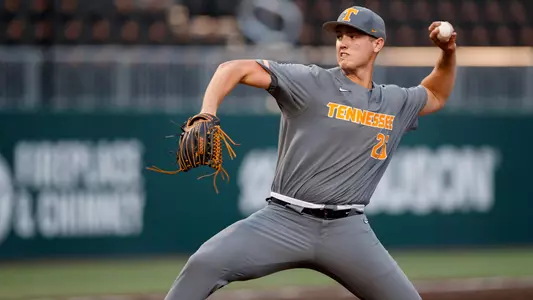 KNOXVILLE, TN - November 10, 2022 - Pitcher Wyatt Evans #26 of the Tennessee Volunteers during the Fall Ball game at Lindsey Nelson Stadium in Knoxville, TN. Photo By Emma Corona/Tennessee Athletics