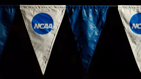 KNOXVILLE, TN - March 15, 2023 - NCAA branding during day one of the NCAA Swimming and Diving Championship at Allan Jones Intercollegiate Aquatic Center in Knoxville, TN. Photo By Avery Bane/Tennessee Athletics