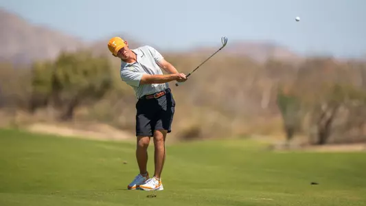 Jake Hall, Tennessee. 2023 Cabo Collegiate, First Round Twin Dolphin Golf Club, Cabo San Lucas, Mexico, March 5 2023. Photograph ©2023 Darren Carroll