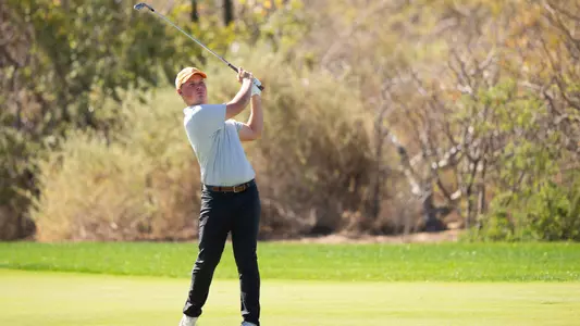 Caleb Surratt, Tennessee. 2023 Cabo Collegiate, First Round Twin Dolphin Golf Club, Cabo San Lucas, Mexico, March 5 2023. Photograph ©2023 Darren Carroll