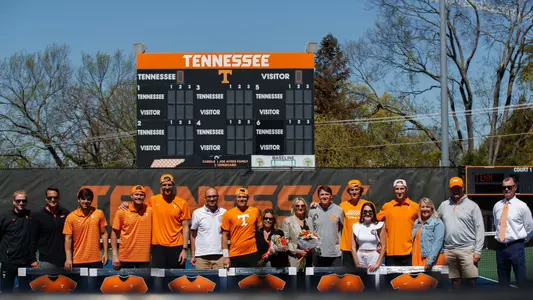 Men's Tennis Senior Day 2023