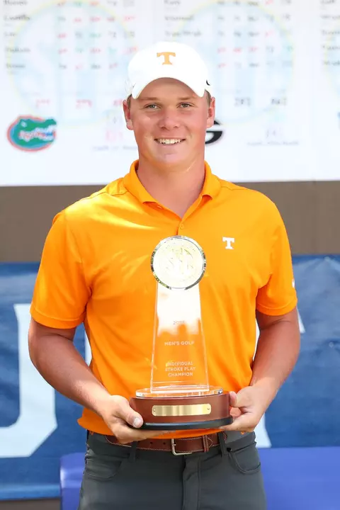 2023 SEC Men's Golf Champion Caleb Surratt