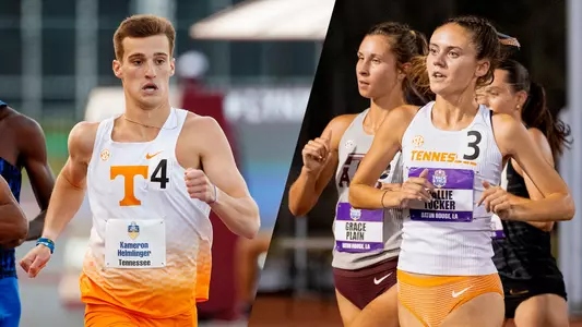 Kameron Helmlinger, Callie Tucker - 2023 SEC Community Service Team