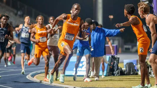 JACKSONVILLE, FL - MAY 26, 2023 - Rasheeme Griffith of the Tennessee Volunteers during Day 3 of the NCAA Track and Field East Preliminary Rounds at Jax Track at Hodges Stadium in Jacksonville, FL. Photo By Cayce Smith/Tennessee Athletics