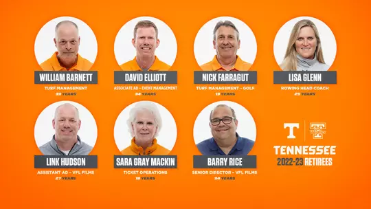 2022-23 Tennessee Athletics Retirees