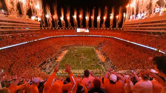 KNOXVILLE, TN - October 15, 2022 - Neyland Stadium after the game between the Alabama Crimson Tide and the Tennessee Volunteers at Neyland Stadium in Knoxville, TN. Photo By Cayce Smith/Tennessee Athletics