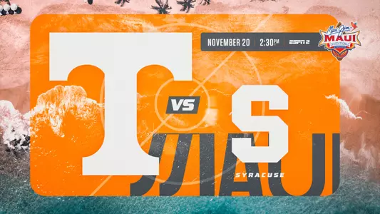 Tennessee vs. Syracuse | 2023 Maui Invitational
