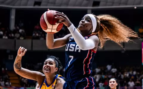 Rickea Jackson vs. Brazil (2023 AmeriCup gold medal game)