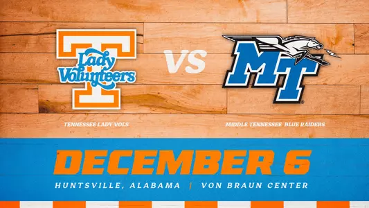 Lady Vols, MTSU Begin New Series In Rocket City