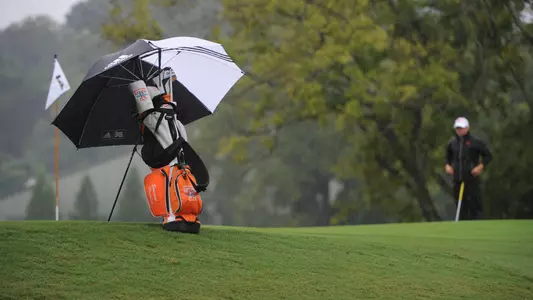 Women's Golf Rain Delay
