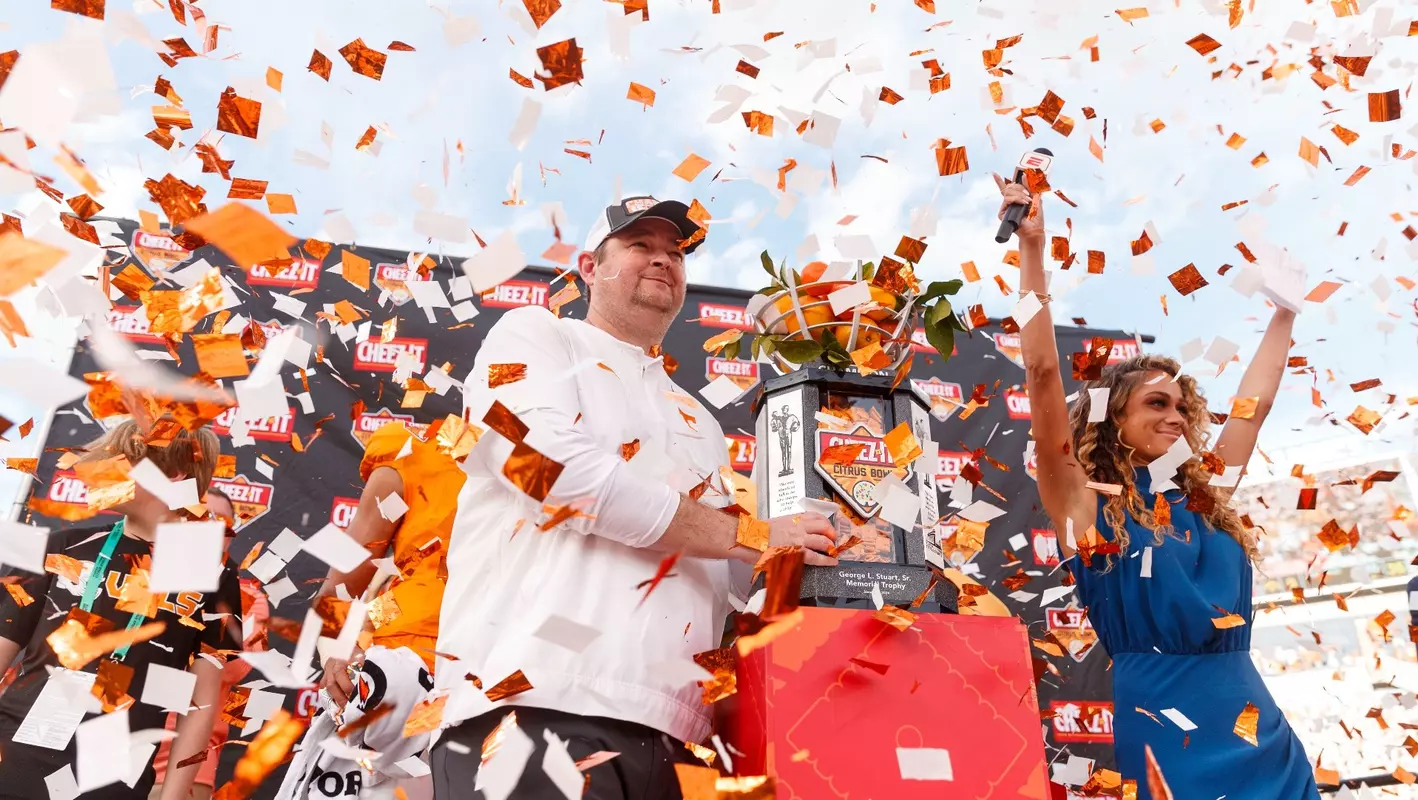 Heupel CItrus Bowl Trophy