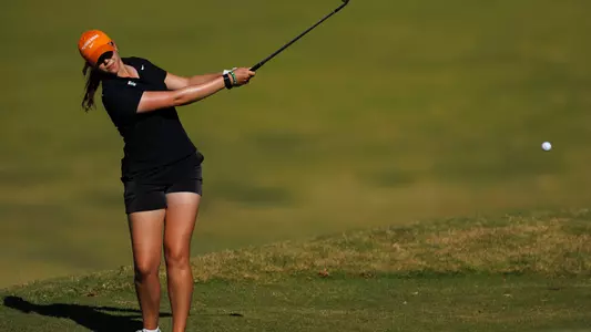KNOXVILLE, TN - October 21, 2024 - Kyra Van Kan of the Tennessee Lady Volunteers during day 2 of the Mercedes-Benz Collegiate Championship at Cherokee Country Club in Knoxville, TN. Photo By Kate Luffman/Tennessee Athletics