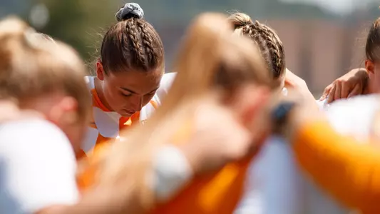 KNOXVILLE, TN - August 25, 2024 - Forward Sammi Woods #3 of the Tennessee Lady Volunteers before the game between the Lipscomb Bisons and the Tennessee Volunteers at Regal Soccer Stadium in Knoxville, TN. Photo By Kyndall Williams/Tennessee Athletics