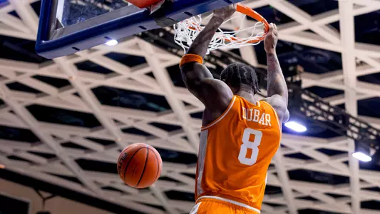 NASSAU, BS - November 21, 2024 - Guard Darlinstone Dubar #8 of the Tennessee Volunteers during the first round game of the Continental Tire Baha Mar Championship between the Virginia Cavaliers and the Tennessee Volunteers at Baha Mar Resort in Nassau, BS. Photo By Andrew Ferguson/Tennessee Athletics