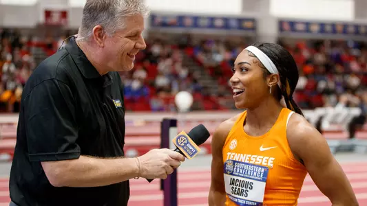 Jacious Sears - Post-Race Interview 2023 SEC ITF