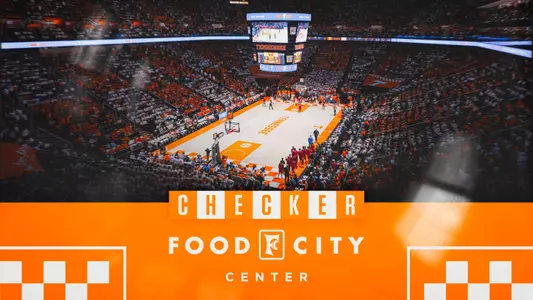 Checker Food City Center graphic