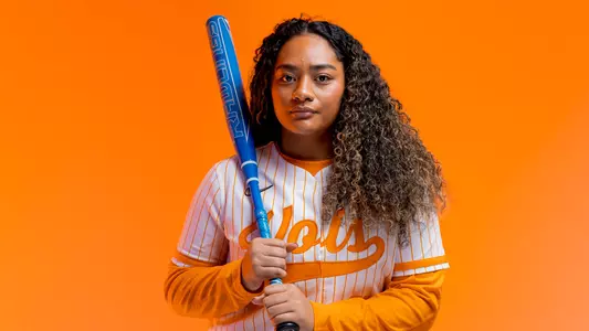 KNOXVILLE, TN - January 18, 2024 - Infielder Zaida Puni #11 of the Tennessee Lady Volunteers portrait taken during Photo Day in Knoxville, TN. Photo By Andrew Ferguson/Tennessee Athletics