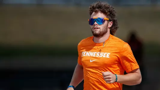 KNOXVILLE, TN - OCTOBER 02, 2023 - Kyler Nichols of the Tennessee Volunteers during practice at Tom Black Track At LaPorte Stadium in Knoxville, TN. Photo By Cayce Smith/Tennessee Athletics