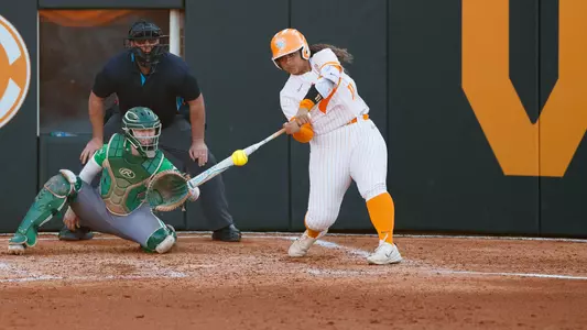 KNOXVILLE, TN - March 02, 2024 - Infielder Zaida Puni #11 of the Tennessee Lady Volunteers during the game between the Stetson Hatters and the Tennessee Lady Volunteers at Sherri Parker Lee Stadium in Knoxville, TN. Photo By Emma Corona/Tennessee Athletics