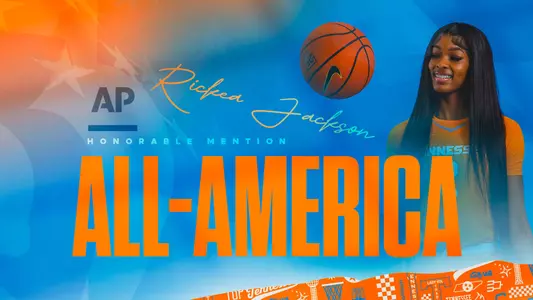 2024 Rickea Jackson AP All-America Honorable Mention Graphic