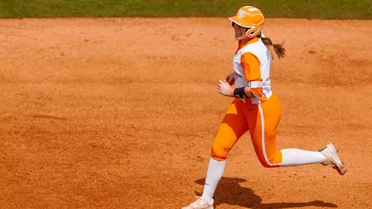 KNOXVILLE, TN - March 17, 2024 - Infielder McKenna Gibson #24 of the Tennessee Lady Volunteers during the game between the Missouri Tigers and the Tennessee Lady Volunteers at Sherri Parker Lee Stadium in Knoxville, TN. Photo By Emma Ramsey/Tennessee Athletics