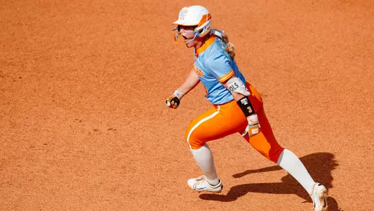 KNOXVILLE, TN - May 04, 2024 - Infielder Taylor Pannell #3 of the Tennessee Lady Volunteers during the game between the Kentucky Wildcats and the Tennessee Lady Volunteers at Sherri Parker Lee Stadium in Knoxville, TN. Photo By Emma Corona/Tennessee Athletics