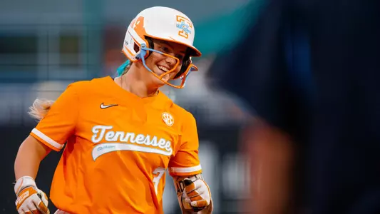 KNOXVILLE, TN - May 03, 2024 - Infielder Taylor Pannell #3 of the Tennessee Lady Volunteers during the game between the Kentucky Wildcats and the Tennessee Lady Volunteers at Sherri Parker Lee Stadium in Knoxville, TN. Photo By Emma Corona/Tennessee Athletics