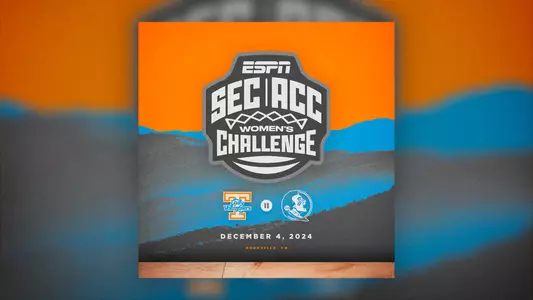 2024 SEC-ACC Women's Basketball Challenge Graphic