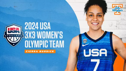 Cierra Burdick USA 3x3 Olympic Team graphic
