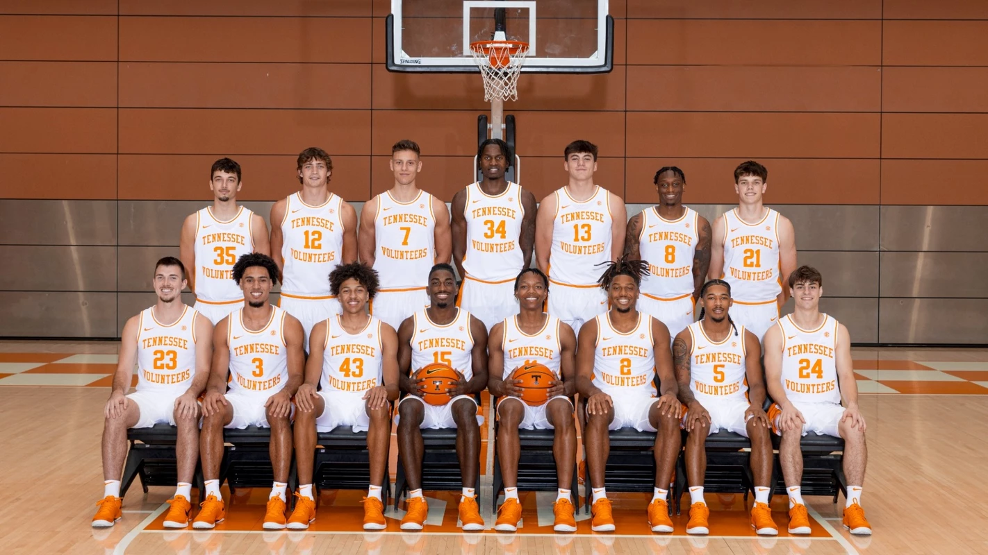 Tennessee Men's Basketball 2024-25 Team Photo