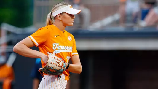 KNOXVILLE, TN - May 03, 2024 - Pitcher Karlyn Pickens #23 of the Tennessee Lady Volunteers during the game between the Kentucky Wildcats and the Tennessee Lady Volunteers at Sherri Parker Lee Stadium in Knoxville, TN. Photo By Emma Corona/Tennessee Athletics