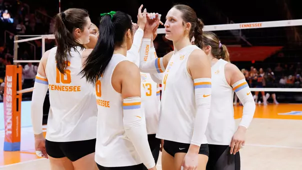 Team Huddle on Court