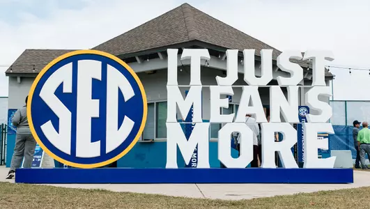 SEC Tournament Sign