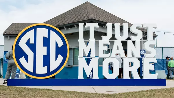SEC Tournament Sign