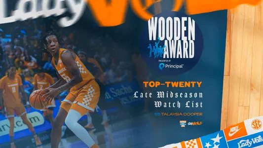 Talaysia Cooper Wooden Award Late Midseason Watch List Graphic