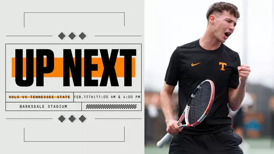 Men’s Tennis Central: #16 Vols vs. Tennessee State