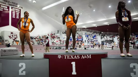 2025 SEC Indoor Championships - Layla Anderson, Myreanna Bebe