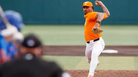 Marcus Phillips pitching vs. Florida (2025)