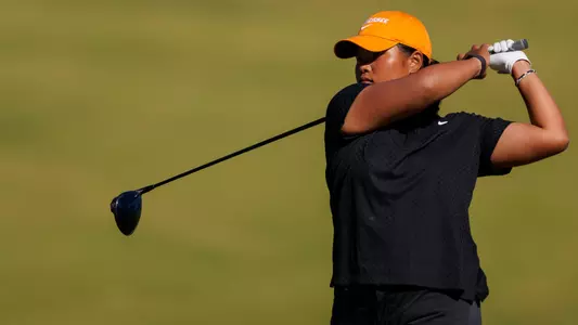 KNOXVILLE, TN - October 21, 2024 - Manassanan Chotikabhukkana of the Tennessee Lady Volunteers during round 2 of the Mercedes-Benz Collegiate Championship at Cherokee Country Club in Knoxville, TN. Photo By Kate Luffman/Tennessee Athletics