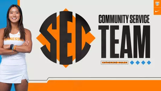 Aulia Selected To SEC Community Service Team