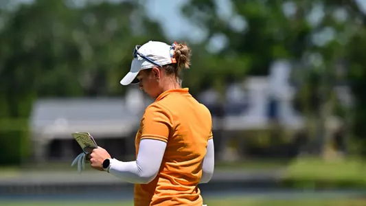 Competitors play the third round of the 2025 Southeastern Conference Women’s Golf Championship at Pelican Golf Club in Belleair, FL, on Wednesday, April 16, 2025.